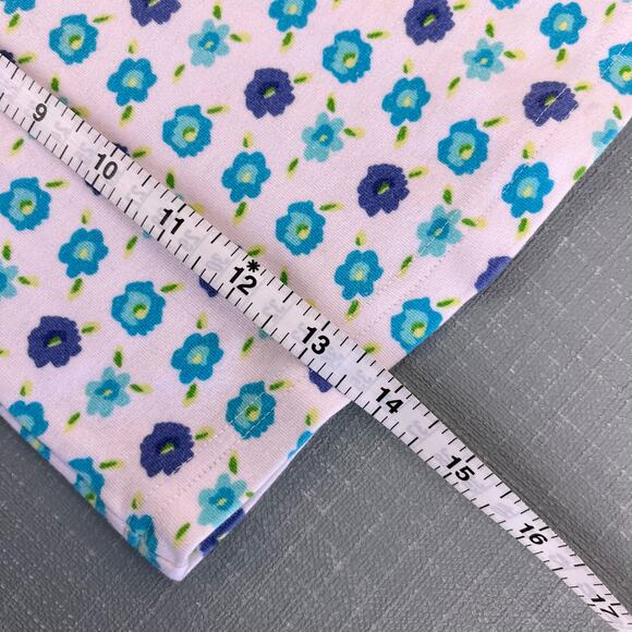 Vintage Gymboree Blue Floral Shirt Medium 3T/4T - Picture 6 of 7